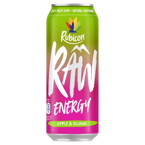 Rubicon Raw Energy Apple Guava 500ml