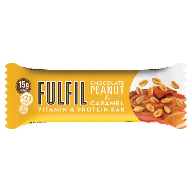 FULFIL Choc Peanuts & Caramel Flavour 15 x40gm 40g