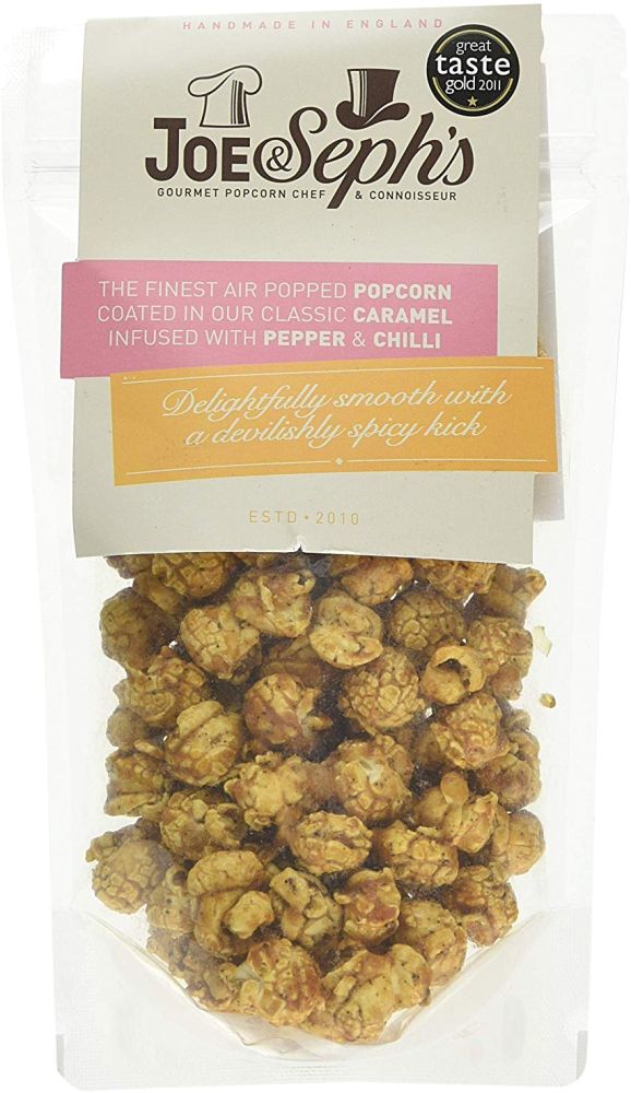 Joe & Seph's Caramel, Pepper & Chilli - 70g