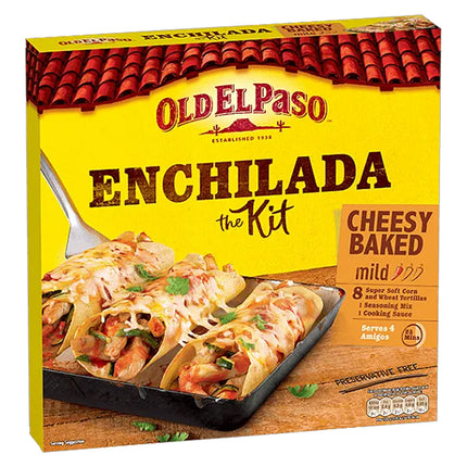 Old El Paso Cheesy Baked Enchilada Kit 663g