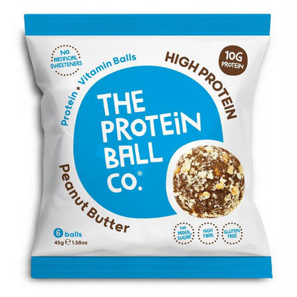 The Protein Ball Co - Peanut Butter Protein Balls (High Protein) 45g