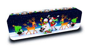 Grandma Wild's Embossed Santa's Starry Night Tin 12 x 150g