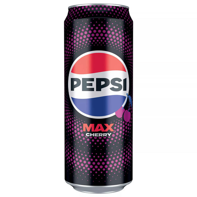 Pepsi Max Cherry Sleek Can 330ML