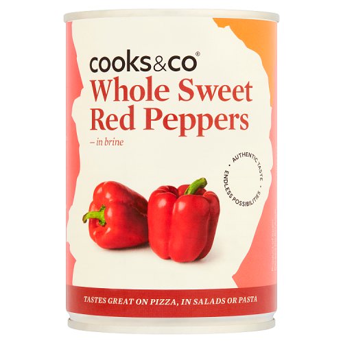 Cooks&Co Sweet Red Peppers 390g