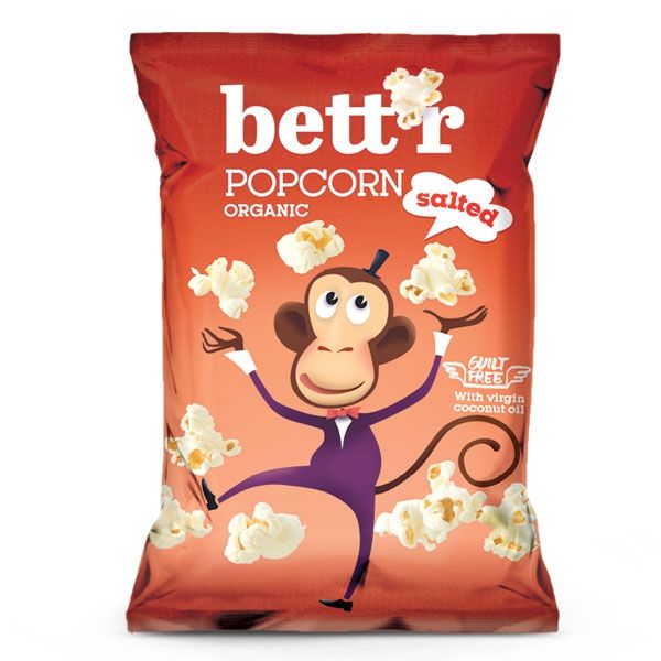 Bett'r Popcorn With Sea Salt 60G
