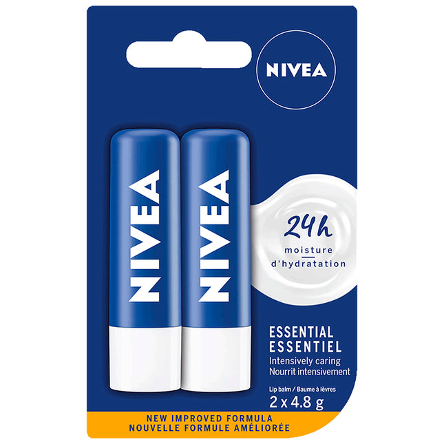 Nivea Lip Essential Duo 2X4,8g