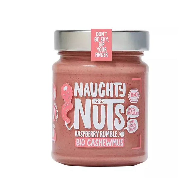 Naughty Nuts Cashew Butter With Raspberry 250g