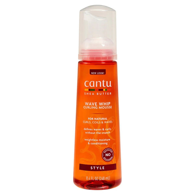 Cantu Wave Whip Curling Mousse 248ml