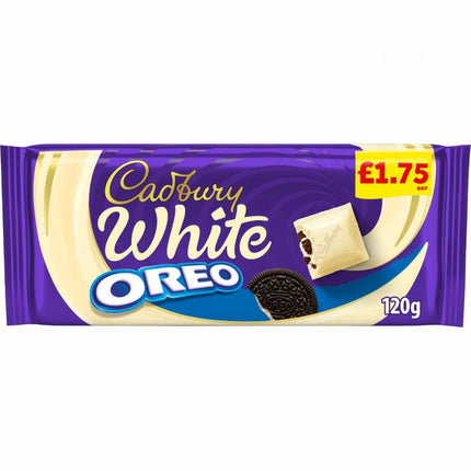 Cadbury Oreo White Chocolate PMP £1.75 120g