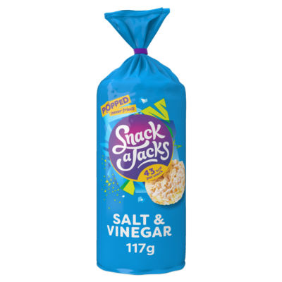 Walkers Snack A Jacks Salt & Vinegar 117g