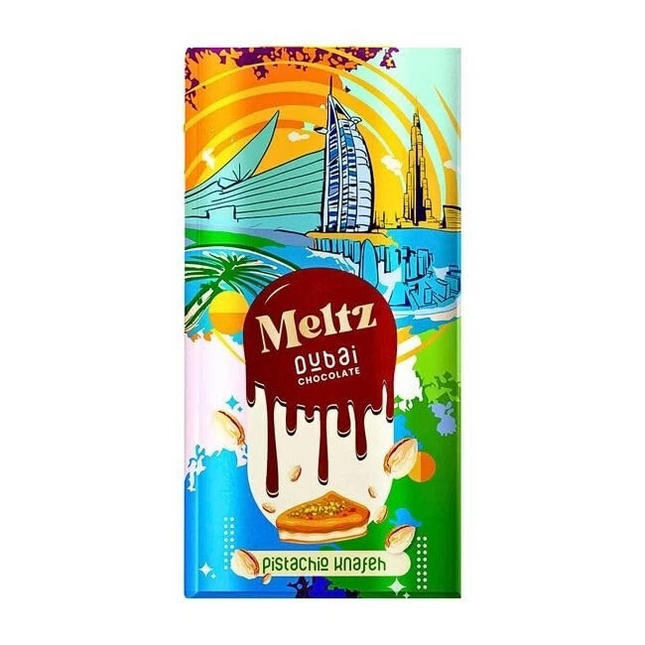 Meltz Dubai Chocolate Pistachio Knafeh Flavour 15g