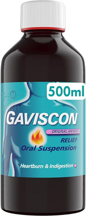 Gaviscon Liquid Original Aniseed 500ml