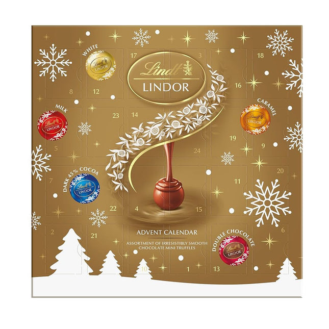 Lindt Lindor Assorted Mini Calendar 117G
