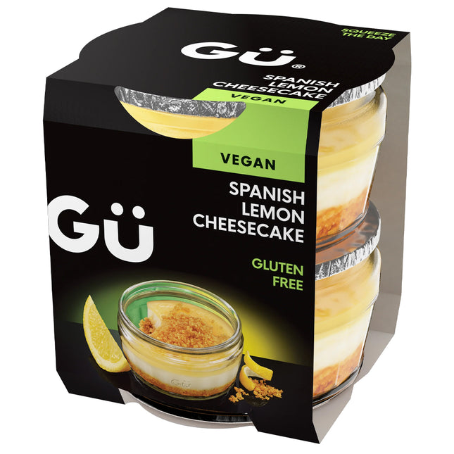 Gu Free From Lemon Cheesecakes 2Pk 2X92G
