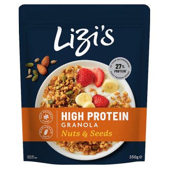 LIZI'S HIGH PROTEIN NUTS & SEEDS 350G