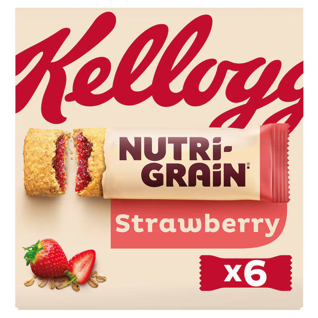 Kellogg's Nutri-Grain Strawberry Snack Bars 37g