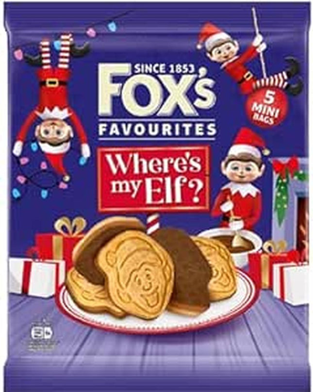 Fox's Mini H/C Elf On The Shelf (5 X 20G) 5 Pk X 8