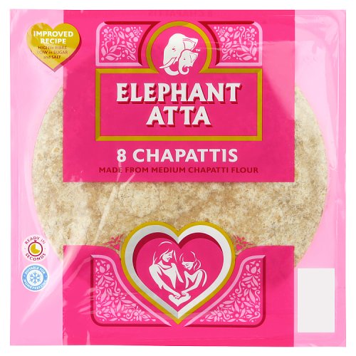 Santa Maria Elephant Atta Chapattis 360g