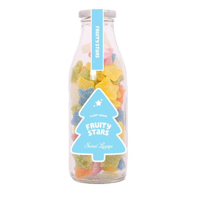 Sweet Lounge Fizzy Fruity Stars Glass Jar 350g