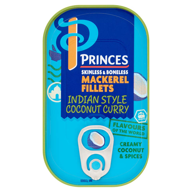 Princes Mackerel Indian Coconut 125G