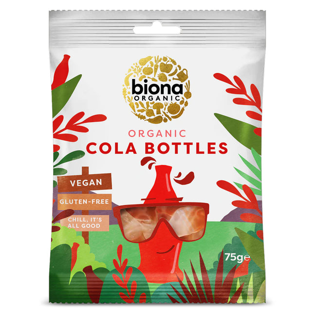 Biona Organic Cool Cola Bottles 75g