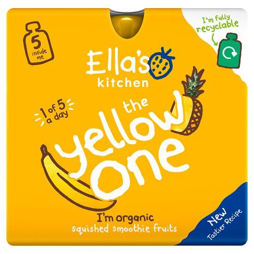 Ella's Kitchen Smoothie Fruit - Yellow One (5 x 90g) MP