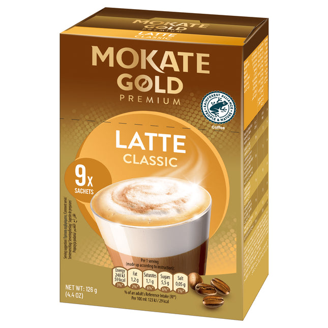 Mokate Gold Premium Classic Latte 9x14g
