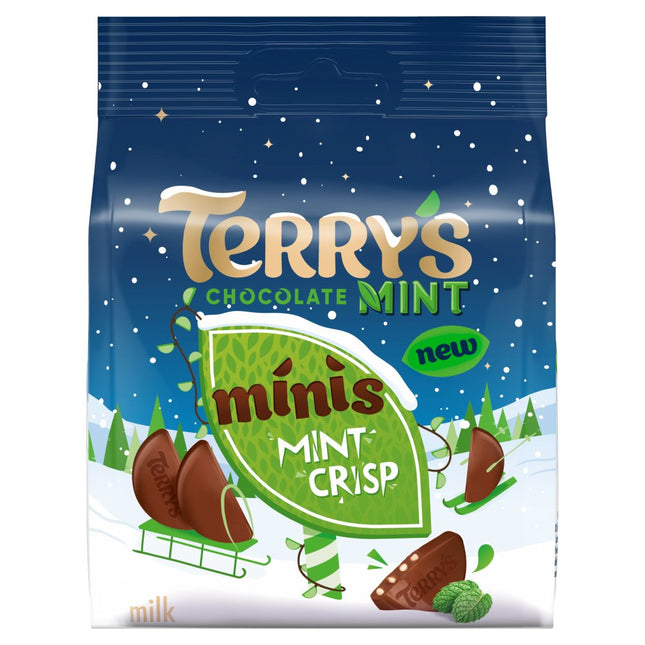 Terrys Minis Mint Crisp 80G