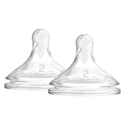 Dr Browns Options + Level 2 Teats 2 Pack (3 Month+)