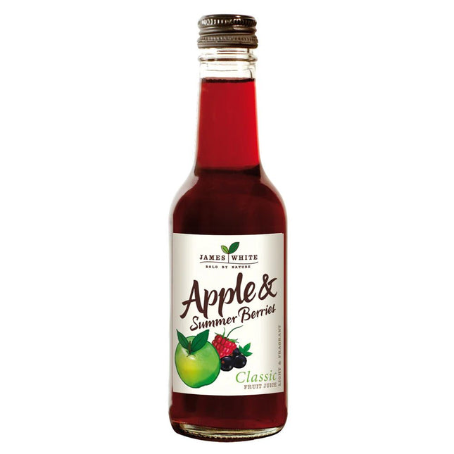 James White Apple & Summer Berries 250ml Glass