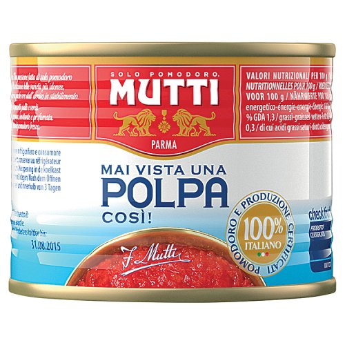 Mutti Finely Chopped Tomatoes 210g