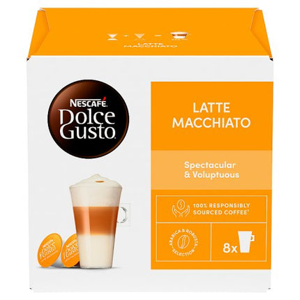 Nescafe Dolce Gusto Latte Macchiato 16 Capsules 183.2g