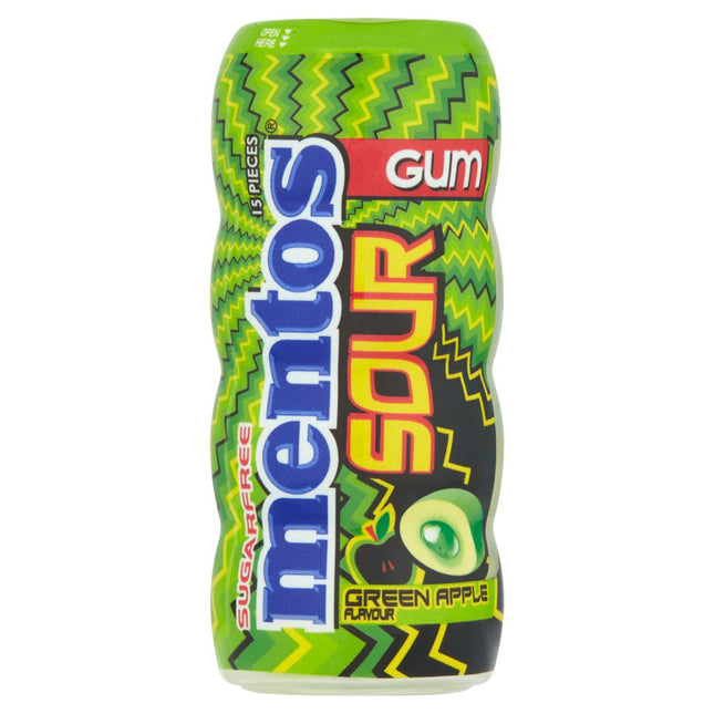 Mentos Gum Sour Apple Pieces 15