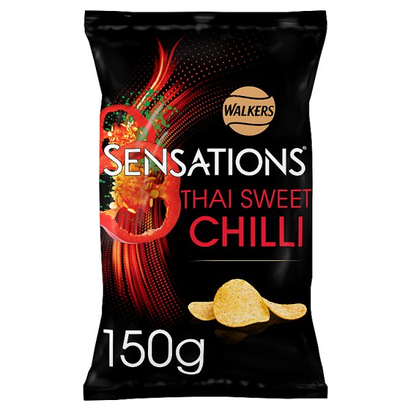 Walkers Sensations Thai Sweet Chilli 150g
