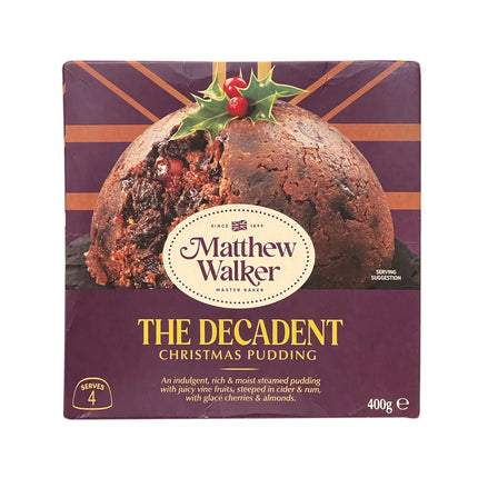 Matthew Walker Luxury Christmas Pudding 400G