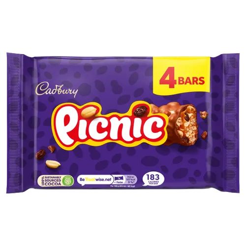 Cadbury Picnic 152g 4 Pack