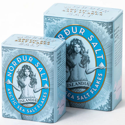 Nordur Artic Sea Salt Flakes 250G Tin