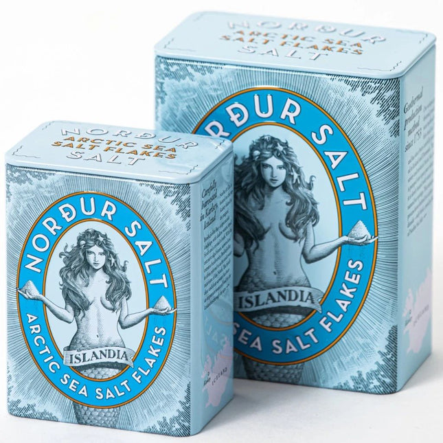 Nordur Artic Sea Salt Flakes 250G Tin