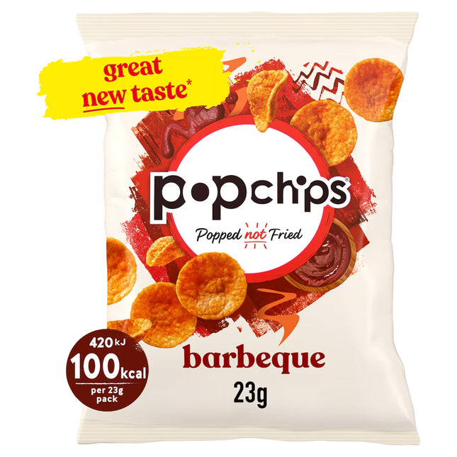 Popchips Barbeque Crisps 23g