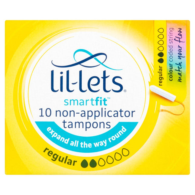 Lil-Lets Smartfit Non Applicator Regular 10s