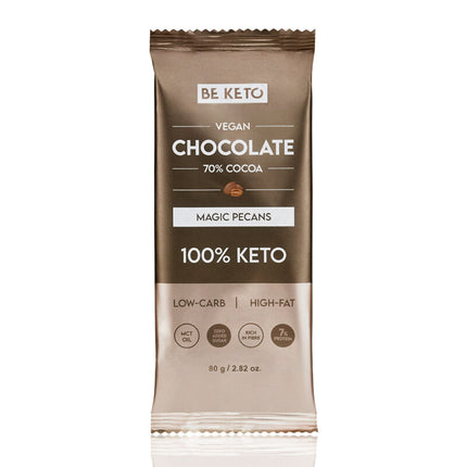 BeKeto Vegan Keto Chocolate Magic Pecans 80g