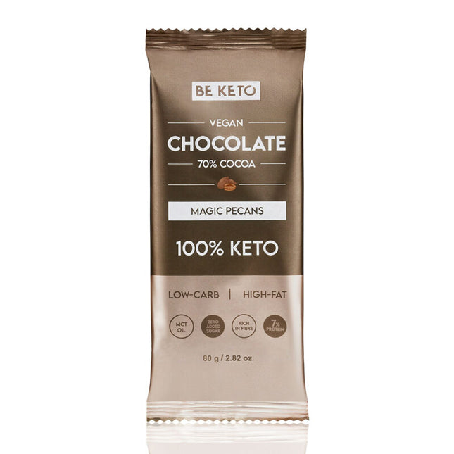 BeKeto Vegan Keto Chocolate Magic Pecans 80g
