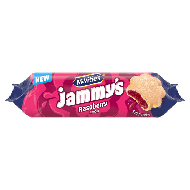McVitie's Jammy's Raspberry Biscuits 136.5g