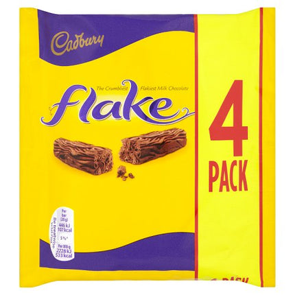 Cadbury Flake 80g 4 Pack