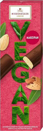 Niederegger Vegan Marzipan Dark Chocolate Covered Classic Marzipan Loaves 100g