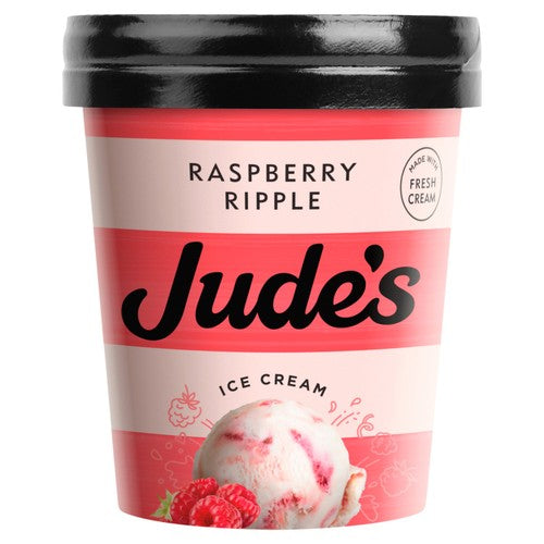 Jude's Raspberry Ripple 460ml