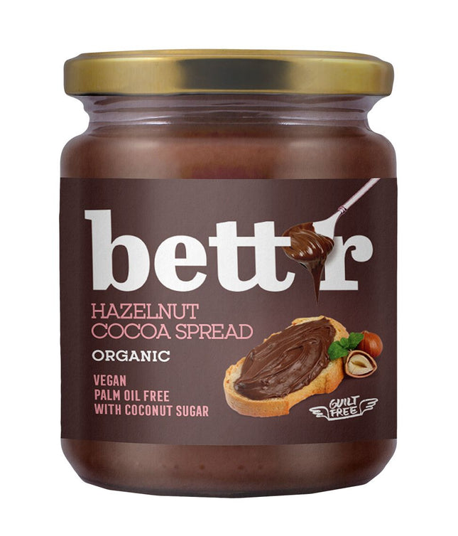 Bett'r Hazelnut Cocoa Spread 250g