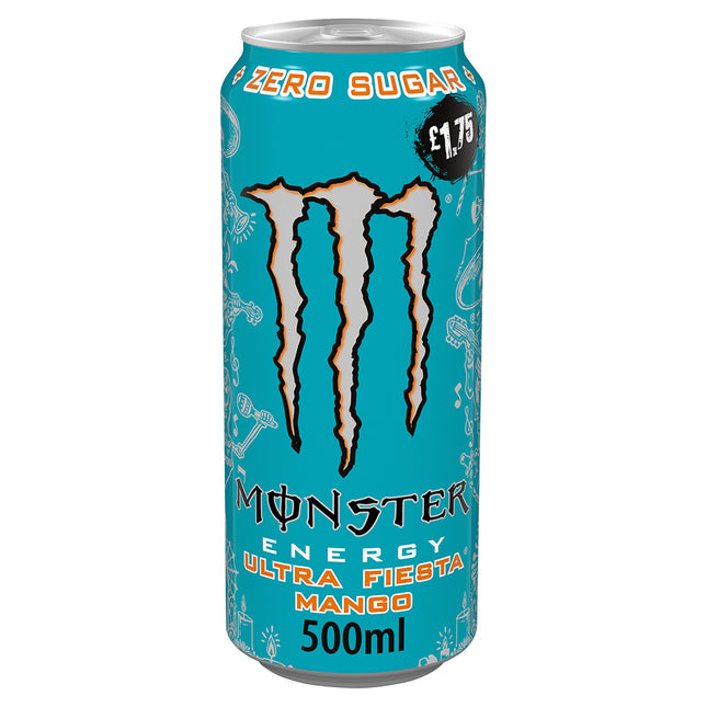 Monster Energy Drink Ultra Fiesta PMP £1.75 500ml