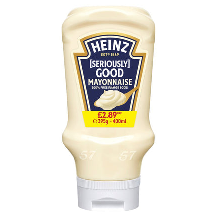 Heinz Seriously Good Mayo PMP £2.89 400ml