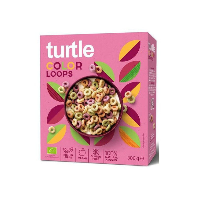 Turtle Color Loops Bio + Gluten Free 300g